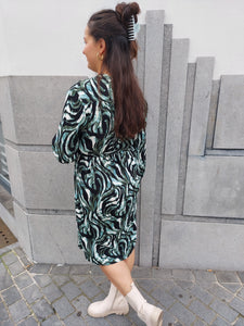 Kenna Dress Kombu Green - Soaked