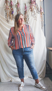Summer Striped blouse - Verschillende kleuren