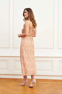 Dress Carlijn Multi Swirl Print - Lofty Manner