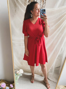 Lilly Dress Red
