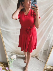 Lilly Dress Red