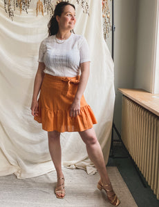 Skirt Renske Orange - Lofty Manner