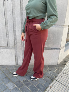 Trouser Malani Cherry Red - Lofty Manner