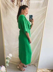 Dress Annelien - Green